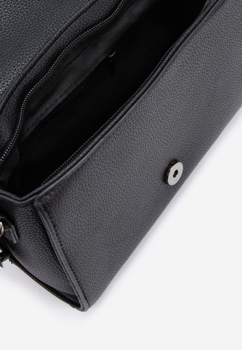 Sac bandoulière femme noire Kirinda
