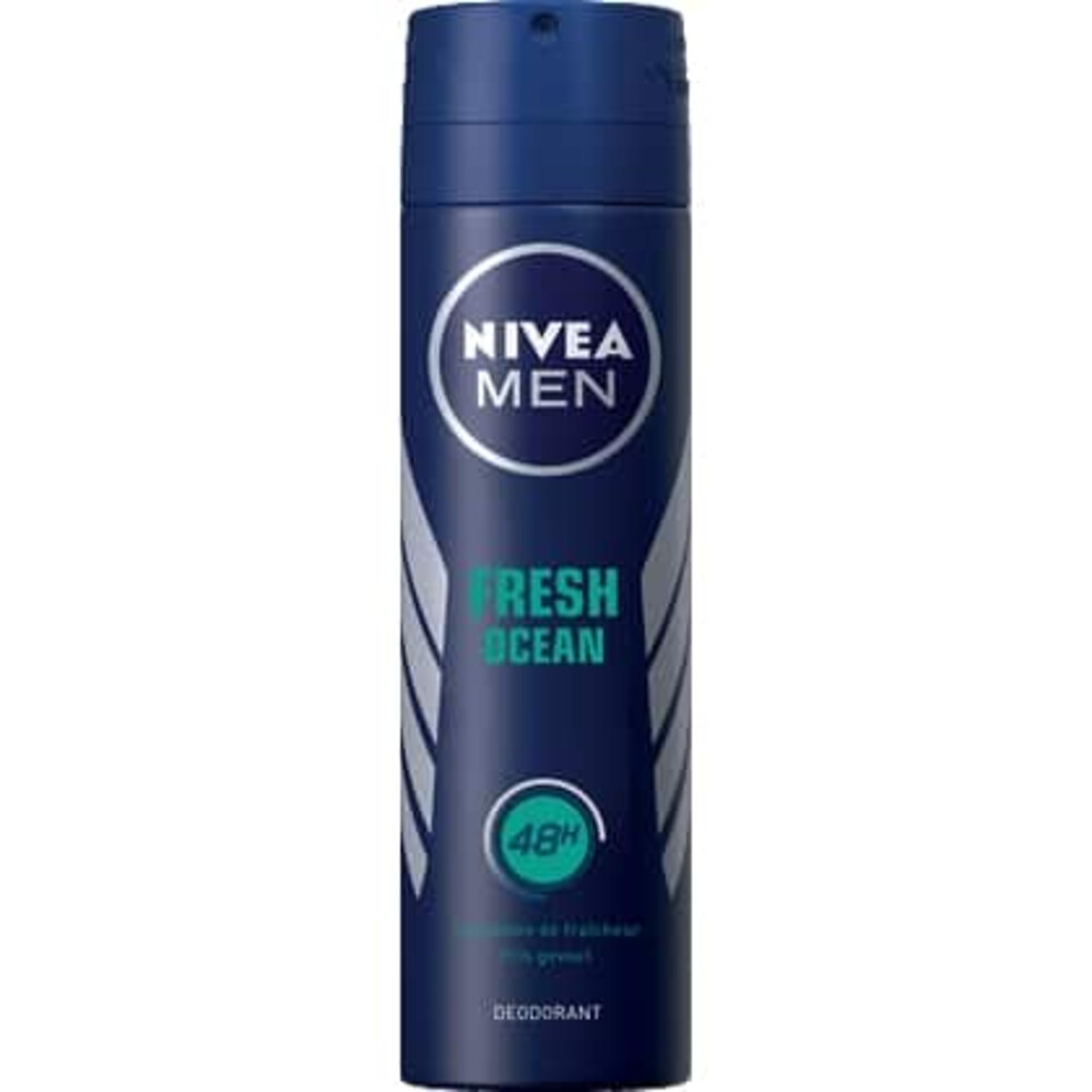 6x Nivea Men Deodorant Spray Ocean Fresh150 ml