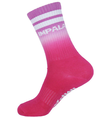 Impala Strømper - Stripe Sock - 3-pak - Blå/Gul/Pink