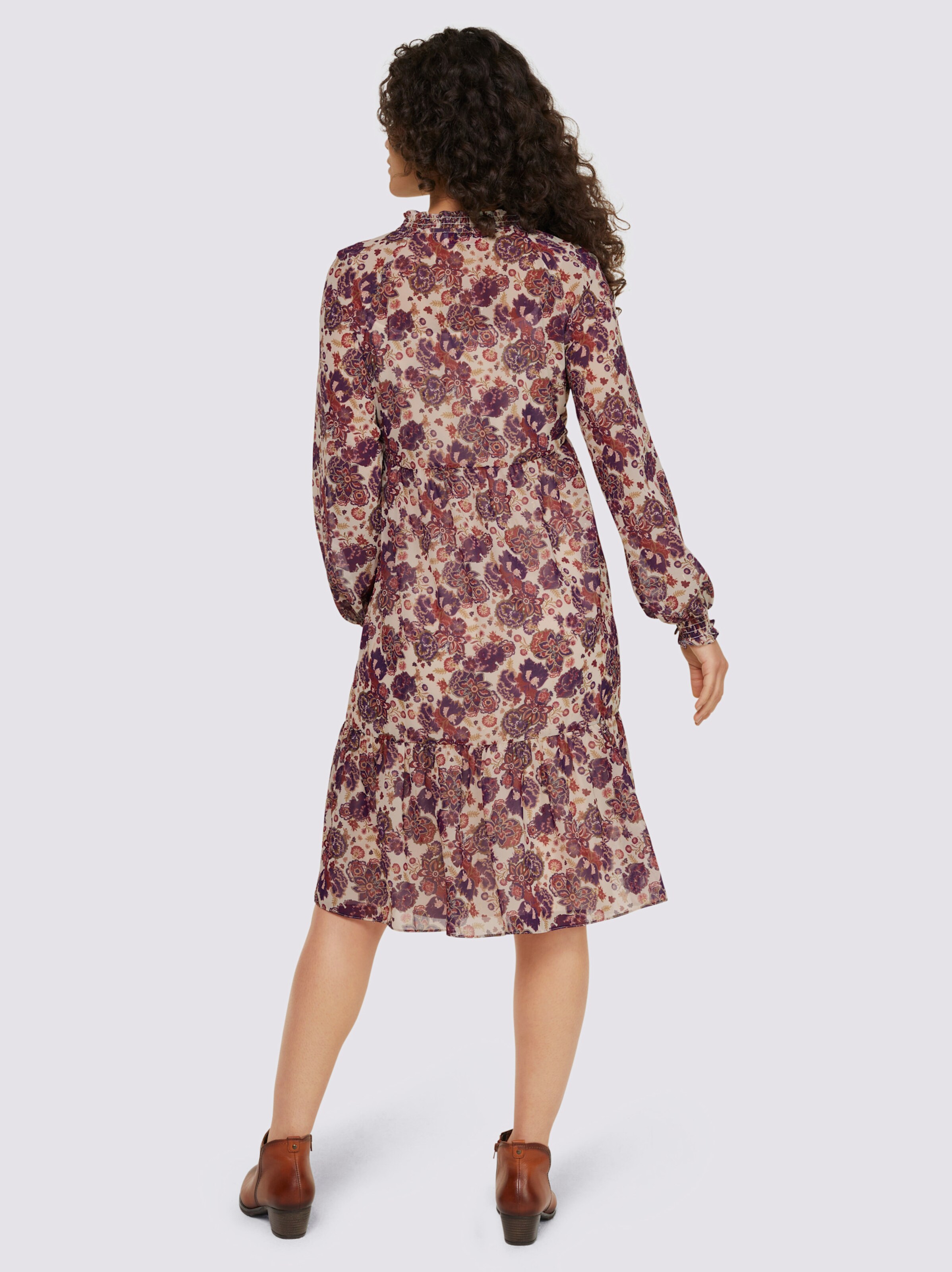 Druck-Kleid