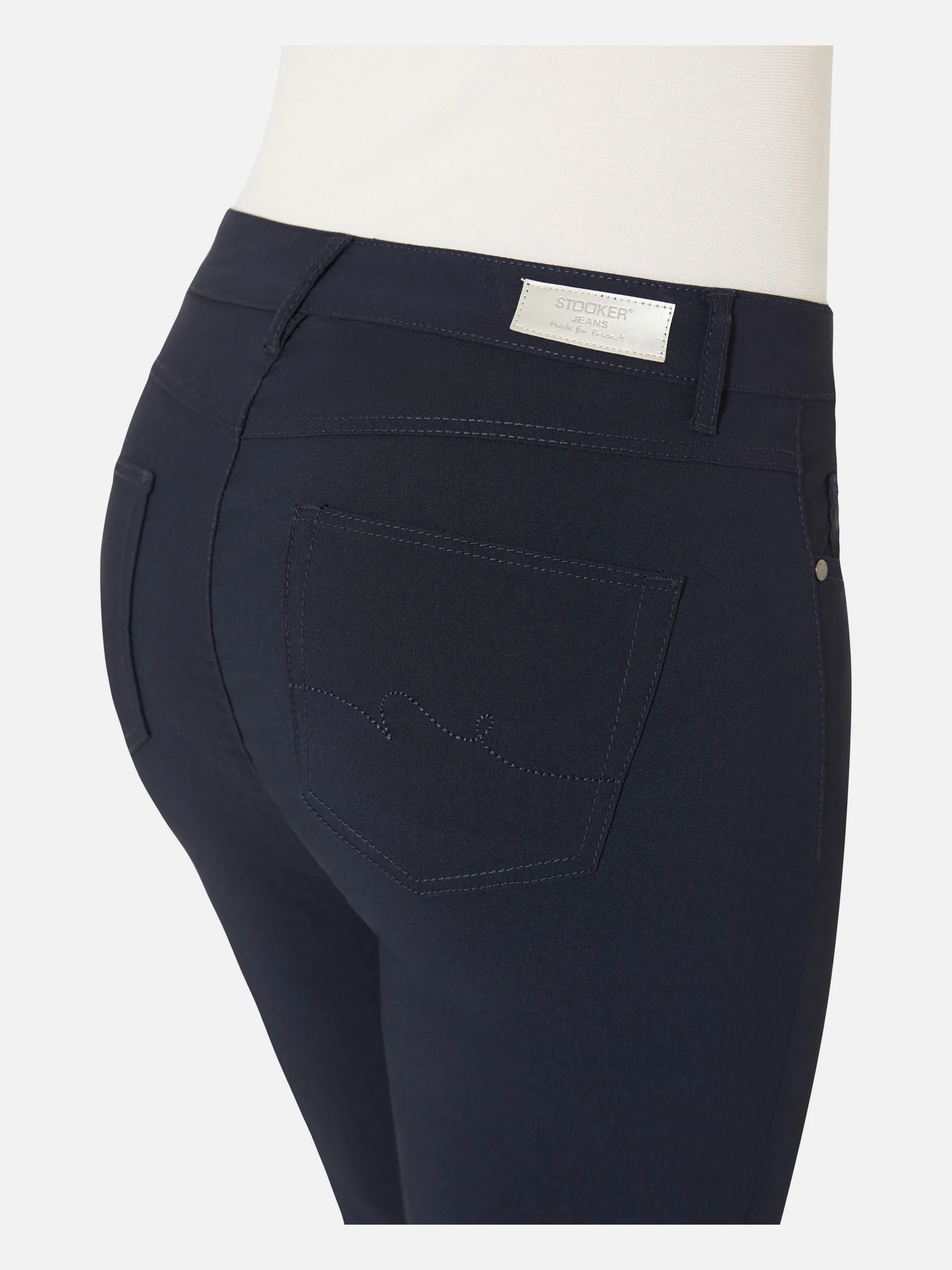 Damen Capri 5-Pocket Slim Fit