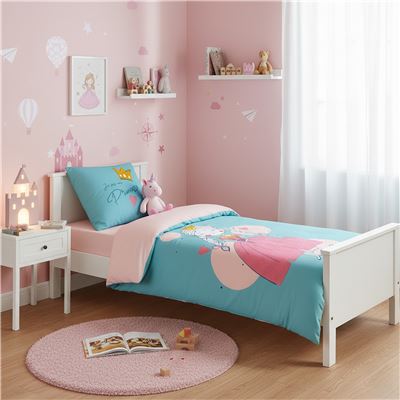 Linge de lit enfant princesse - BECQUET CRÉATION