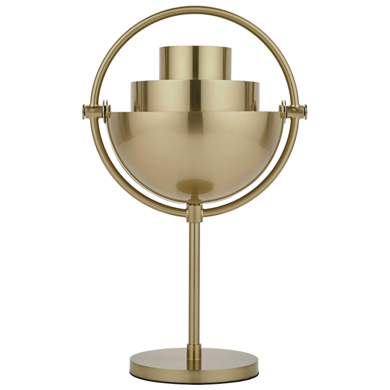 Gubi Multi-Lite tafellamp oplaadbaar brass shiny