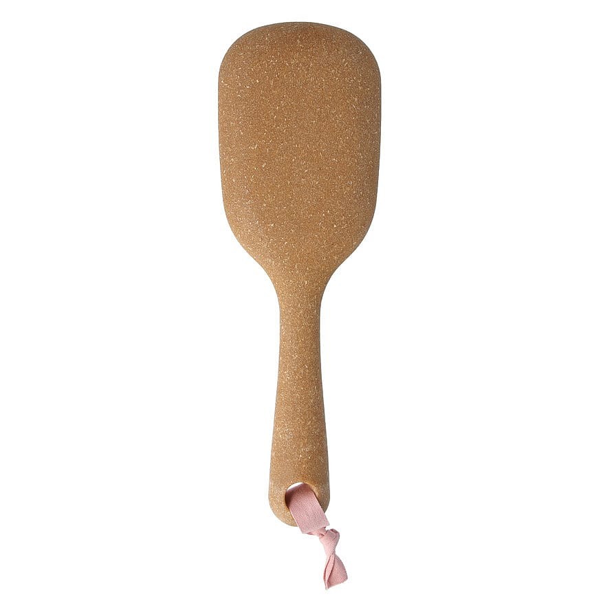Parsa - Cork Detangling Hairbrush Small Oval Wet & Dry Organic Pink - Hårbørste