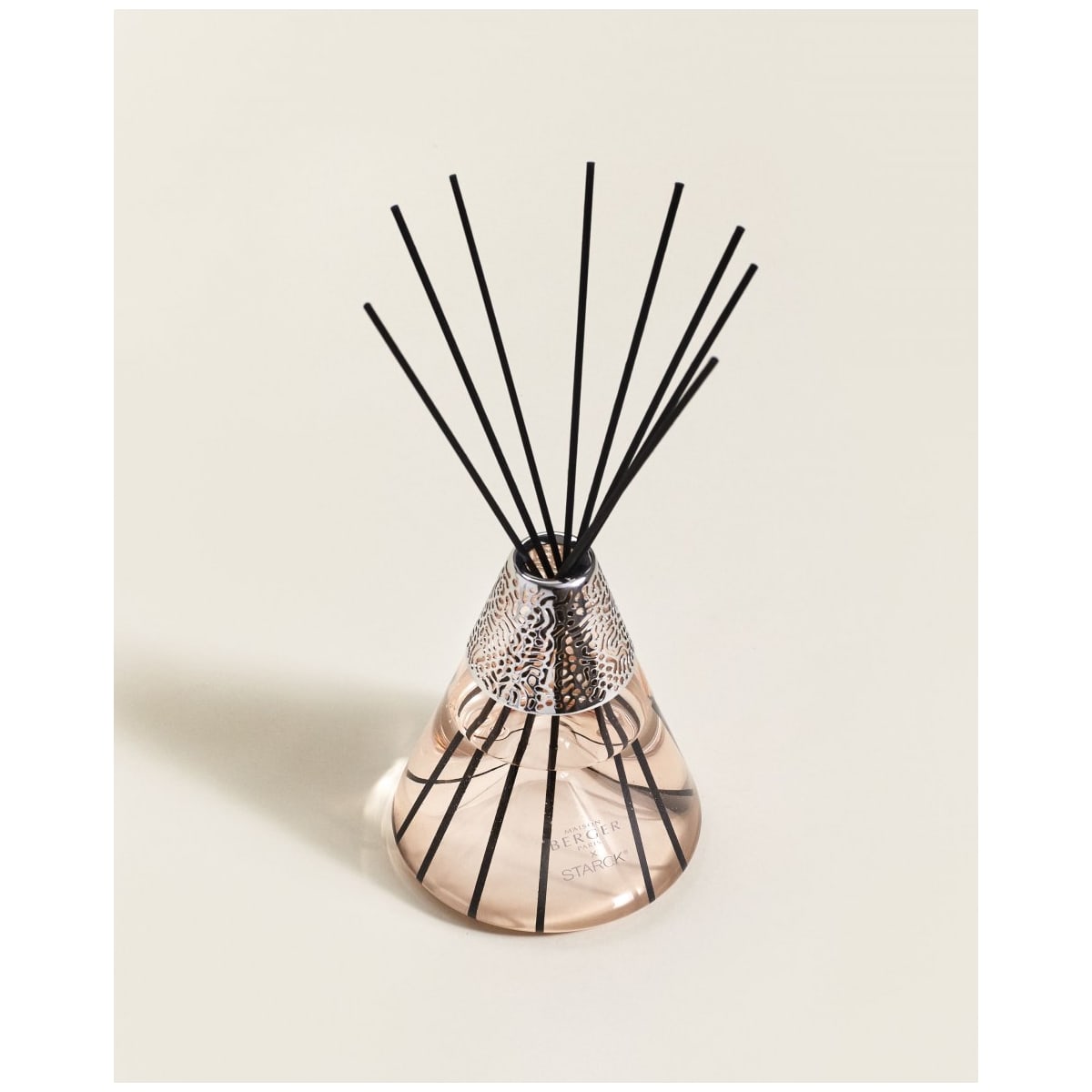 Maison Berger Paris Bouquet Parfumé Starck Peau de Soie Rose Coffret Maison Berger