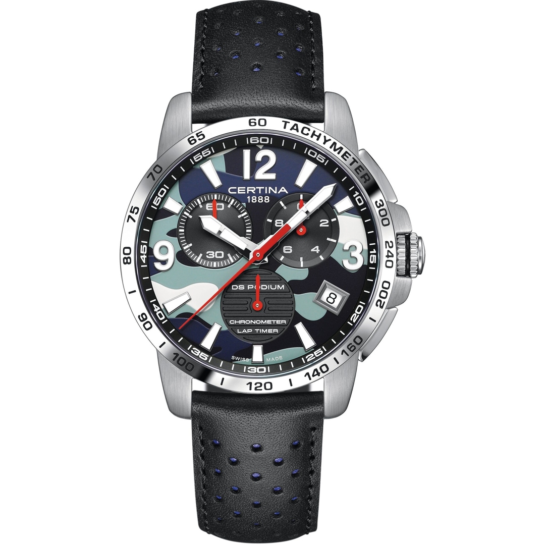 Certina DS Podium Chrono Lap Timer COSC
