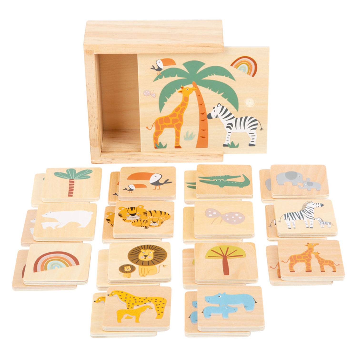 Small Foot-Houten Memo Safari
