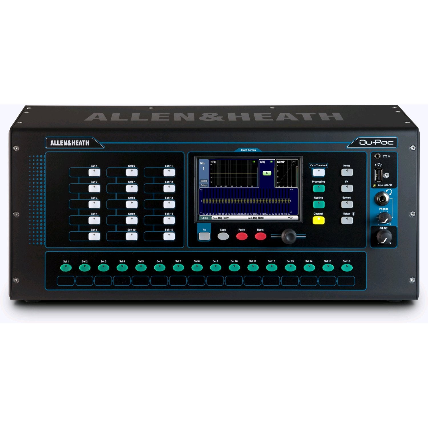 Allen & Heath Qu-Pac digitaal mengpaneel
