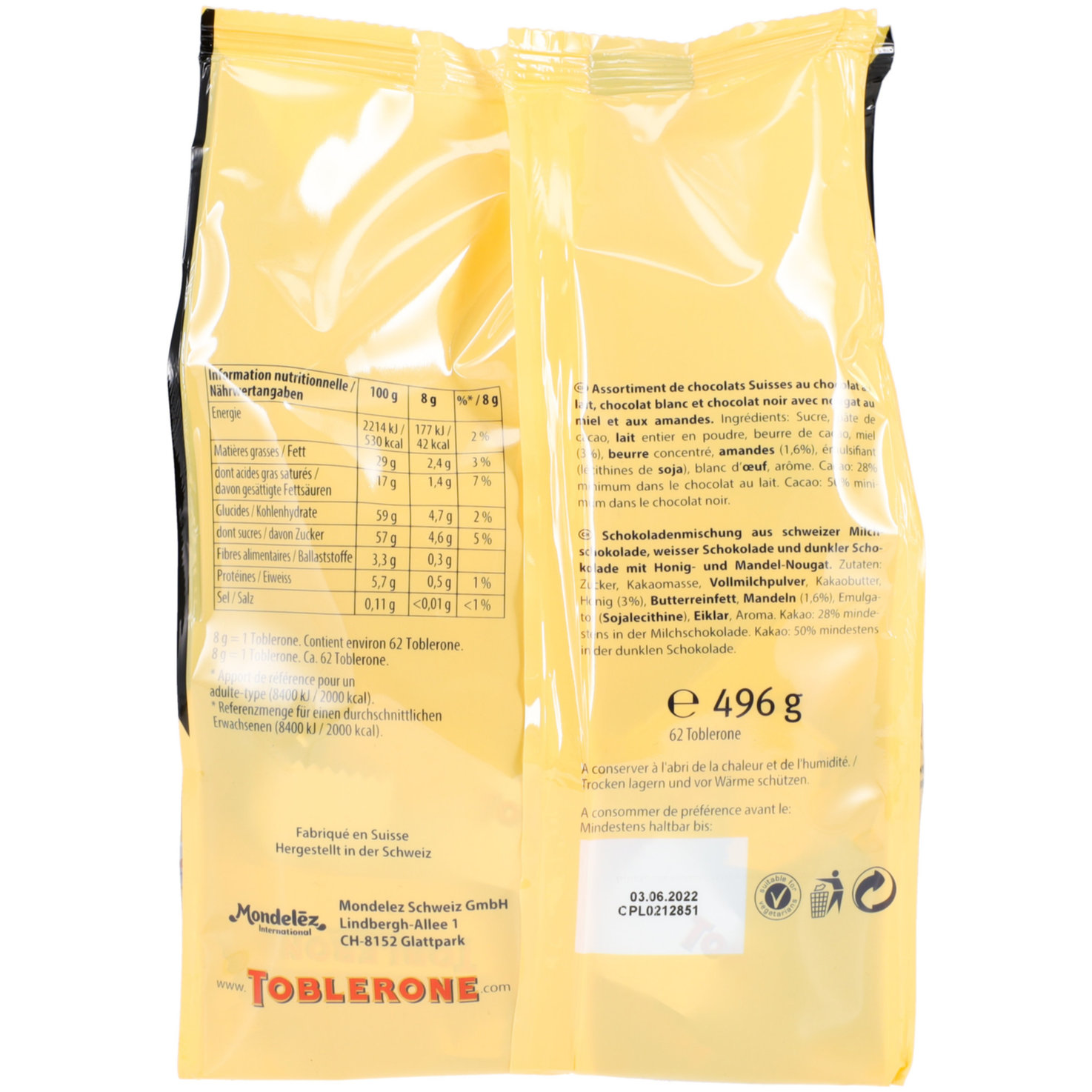 Toblerone Tiny assortiert 496g