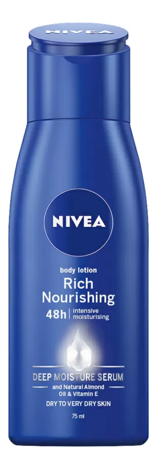 Nivea Nourishing Body Milk - 75 ml.