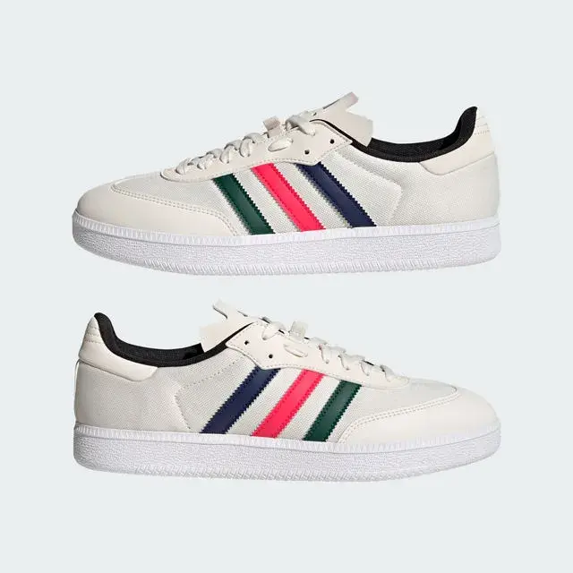 adidas Velosamba Made With Nature 2 Flat Pedal Schoenen Wit/Rood/Blauw