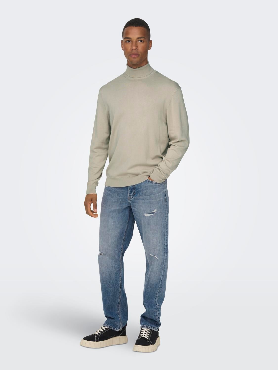 ONSWYLER Pullover Silver Lining
