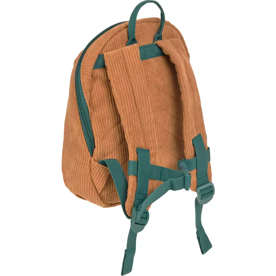 LÄSSIG Kindergartenrucksack Cord Little Gang - Smile, Karamell
