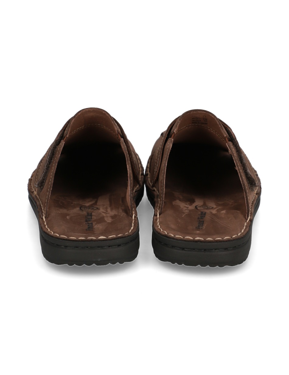 Nubukleder Pantoffel