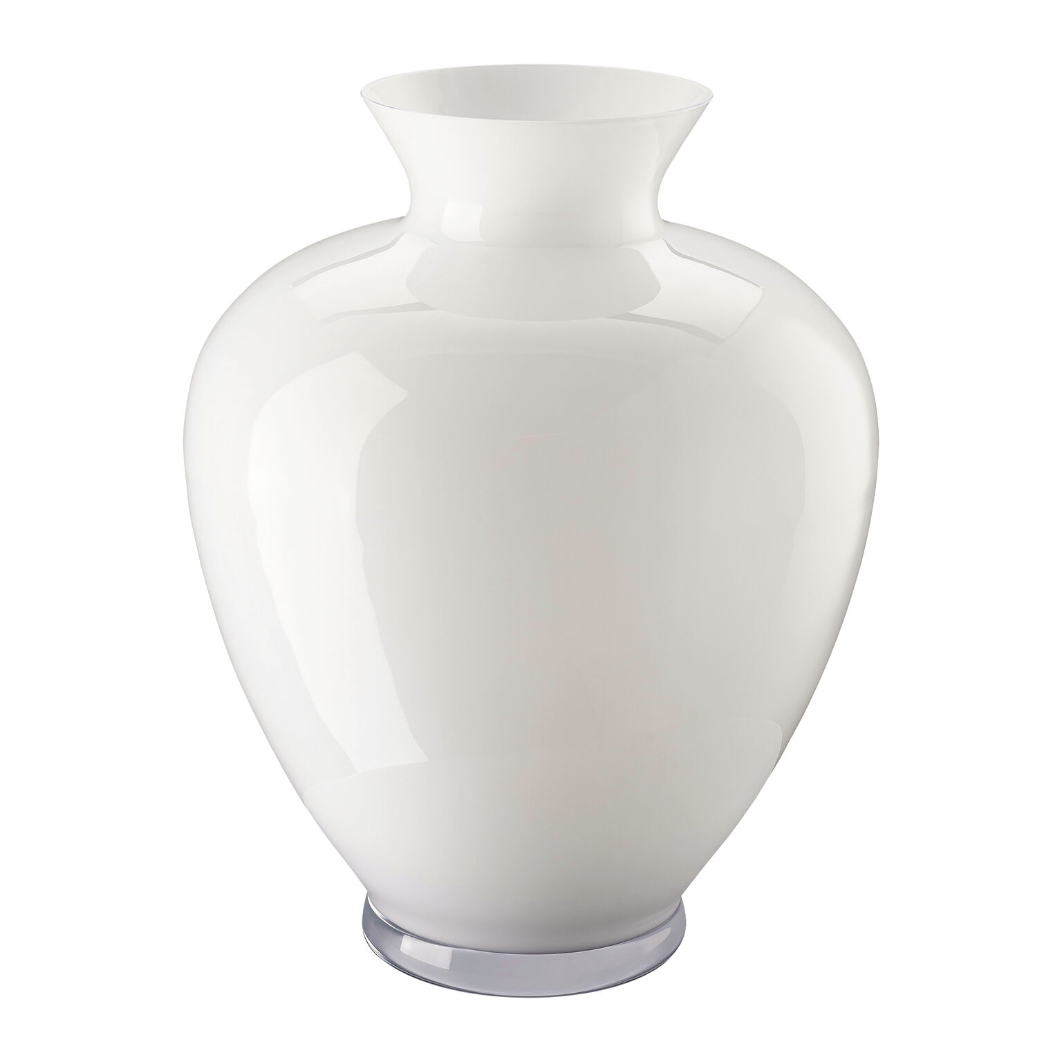 Gianna White - Glass Vase 36 cm