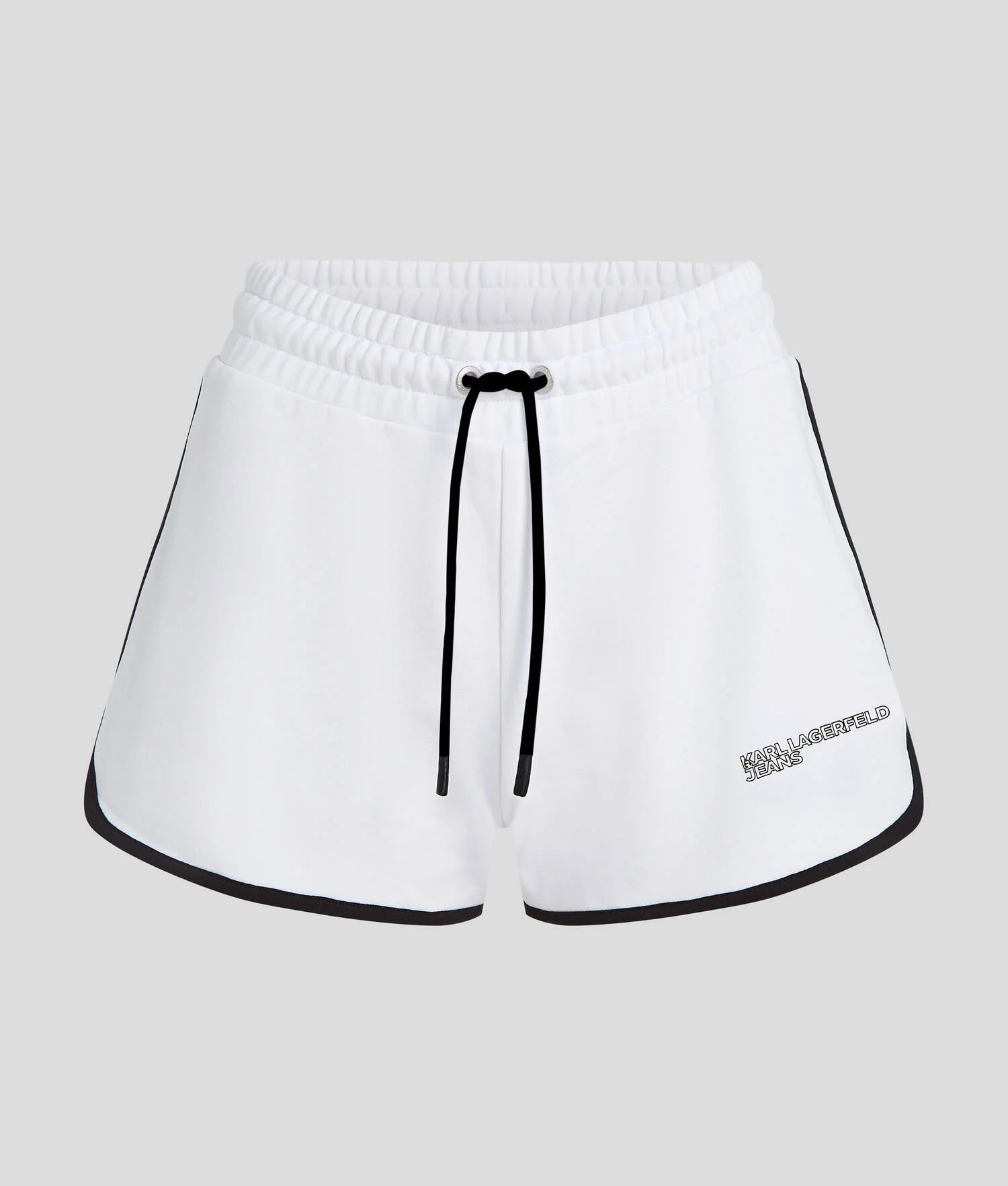SHORT MOLLETONNÉ - Blanc