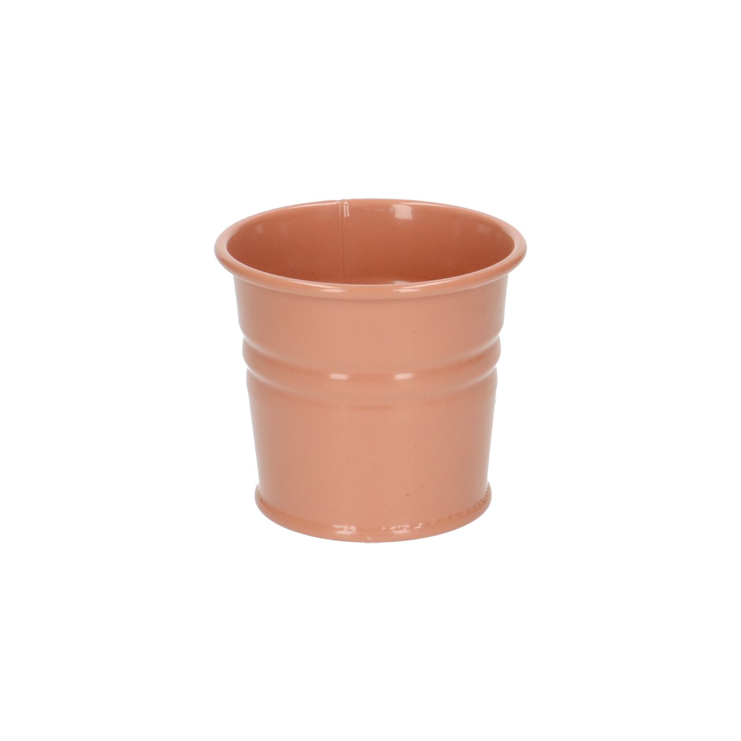 Bloempot, zink, terraroze, Ø7 cm