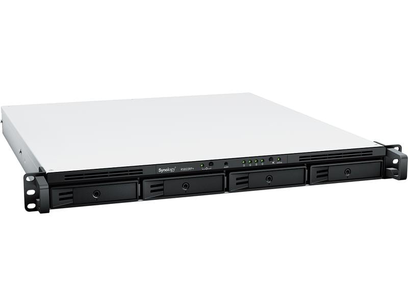 Synology NAS RackStation RS822RP  4-bay 1U Rackmount-NAS für leistungsstarkes Datenmanagement