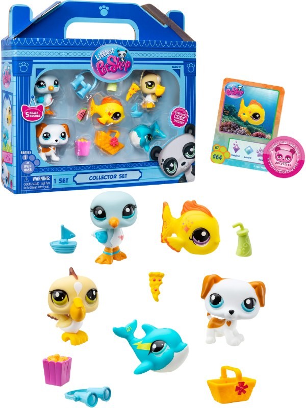 Littlest Pet Shop - BEACH BESTIES COLLECTORS 5 PK