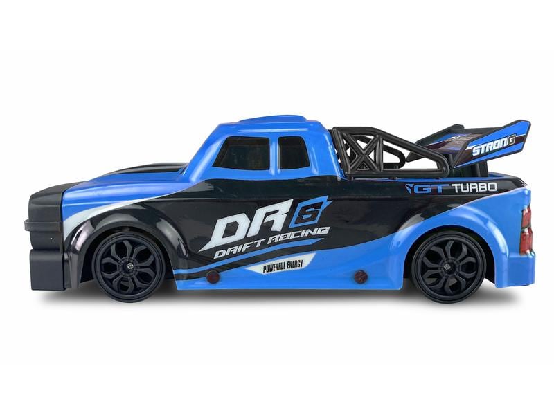 Amewi Drift DRS 4WD Blau, RTR, 1:18 Ferngesteuertes Drift Rennauto für Kinder ab 6 Jahren