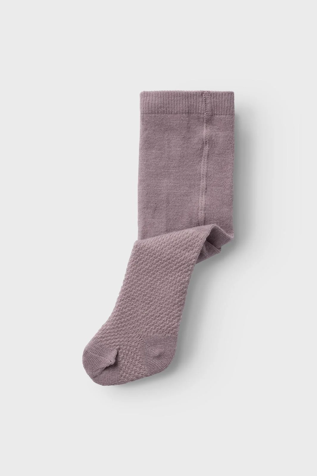 Name It Nbfwakma Wo/Bl Structure Pantyhose 4471735 purple dove