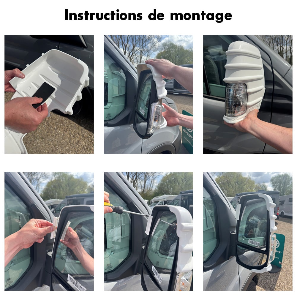 Coques rétros Transit 2025 MILENCO noires