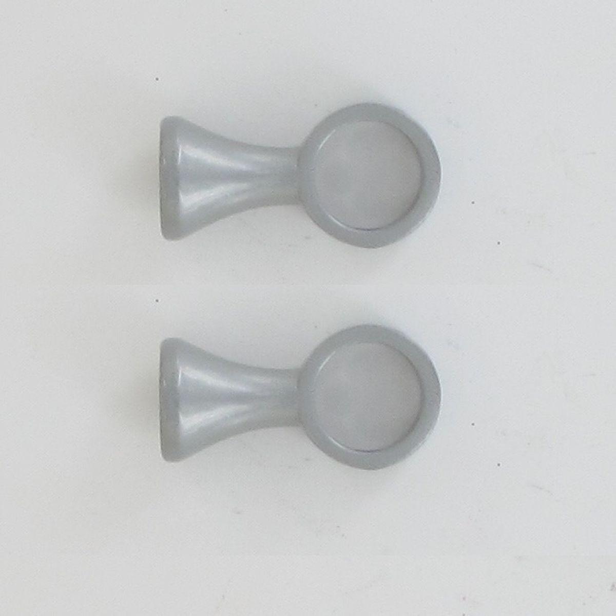SUPPORT SIMPLE D16 X 2 GRIS LAQUE