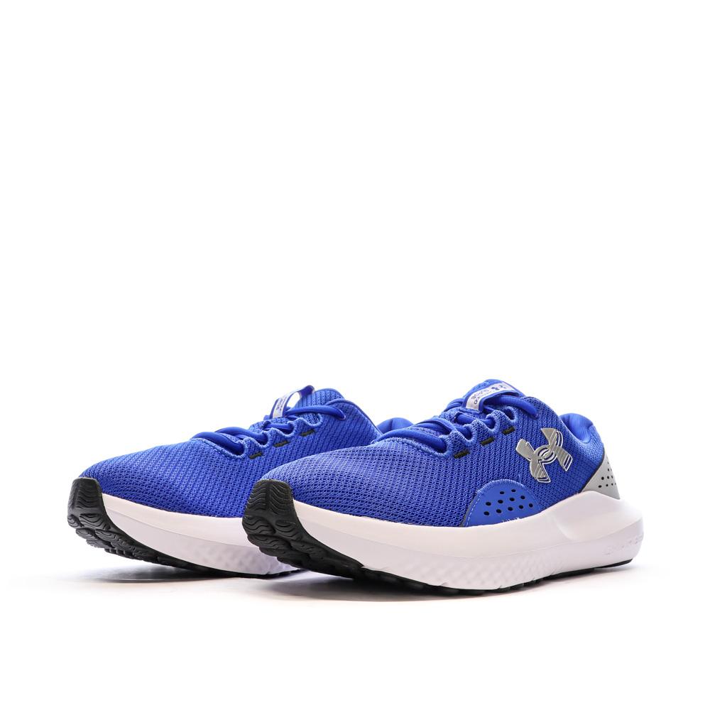 Under Armour Chaussures de Running Bleu Roi Homme Under Armour Charged Surge 4