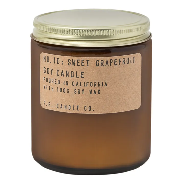 P.F. Candle Co Bougie parfumée de soja n°10 Pamplemousse - 200 g