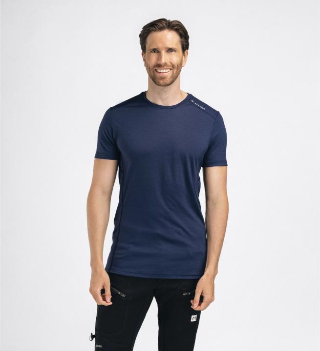 Aclima LightWool 140 Trail Tee Navy Blazer