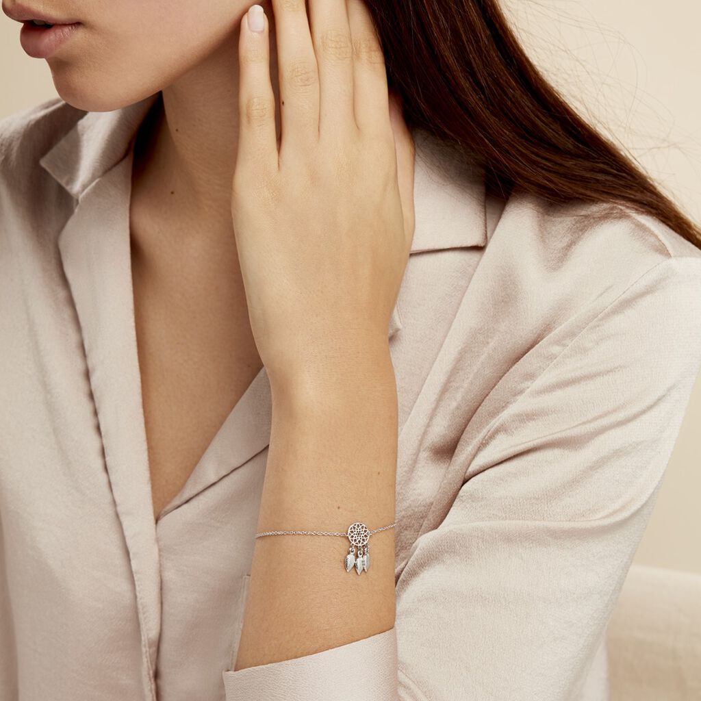 Bracelet Ida Argent Blanc