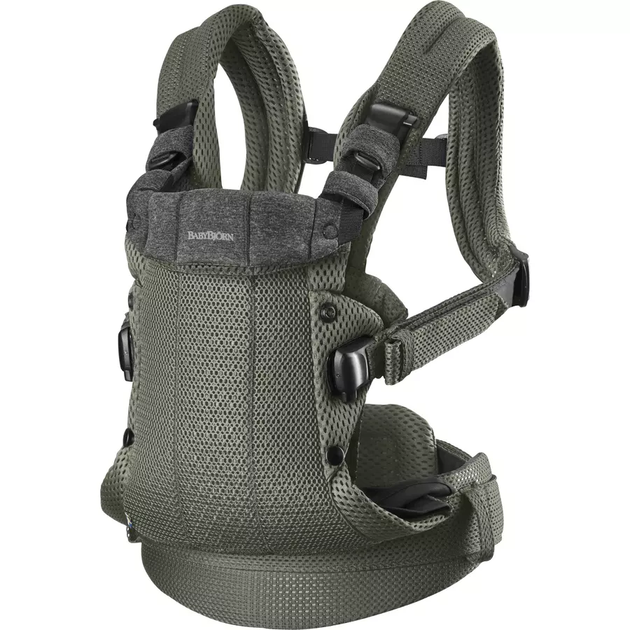 BABYBJÖRN Babytrage Harmony 3D Mesh Dunkelgrün