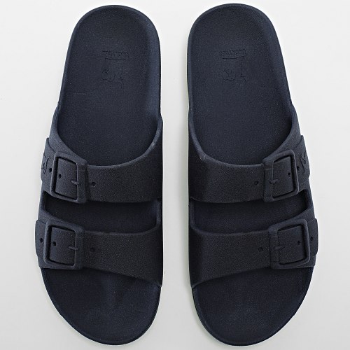 Sandales Brasilia Navy Green Fluo