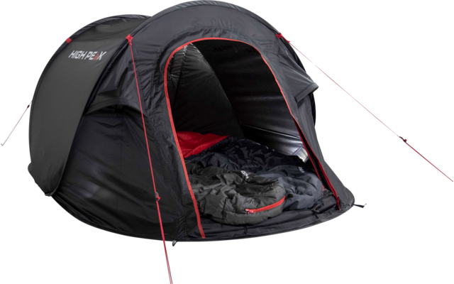 High Peak Vision 3 Einfachdach Pop Up Wurfzelt für 3 Personen