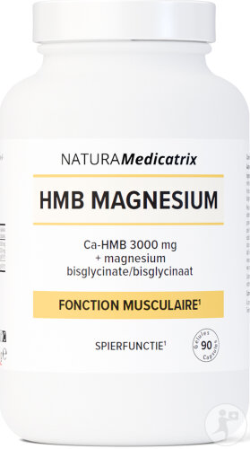 NaturaMedicatrix HMB Magnésium Fonction Musculaire 90 Gélules
