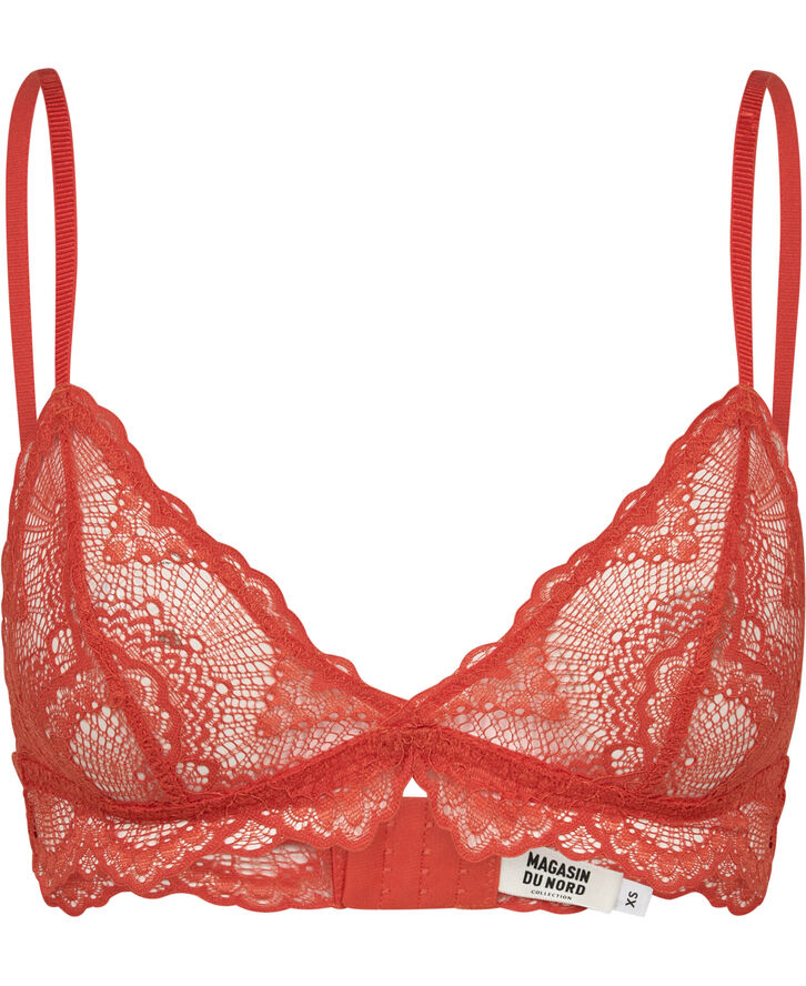 Magasin du Nord Collection Petal 1. 1 Unlined Bra Red clay