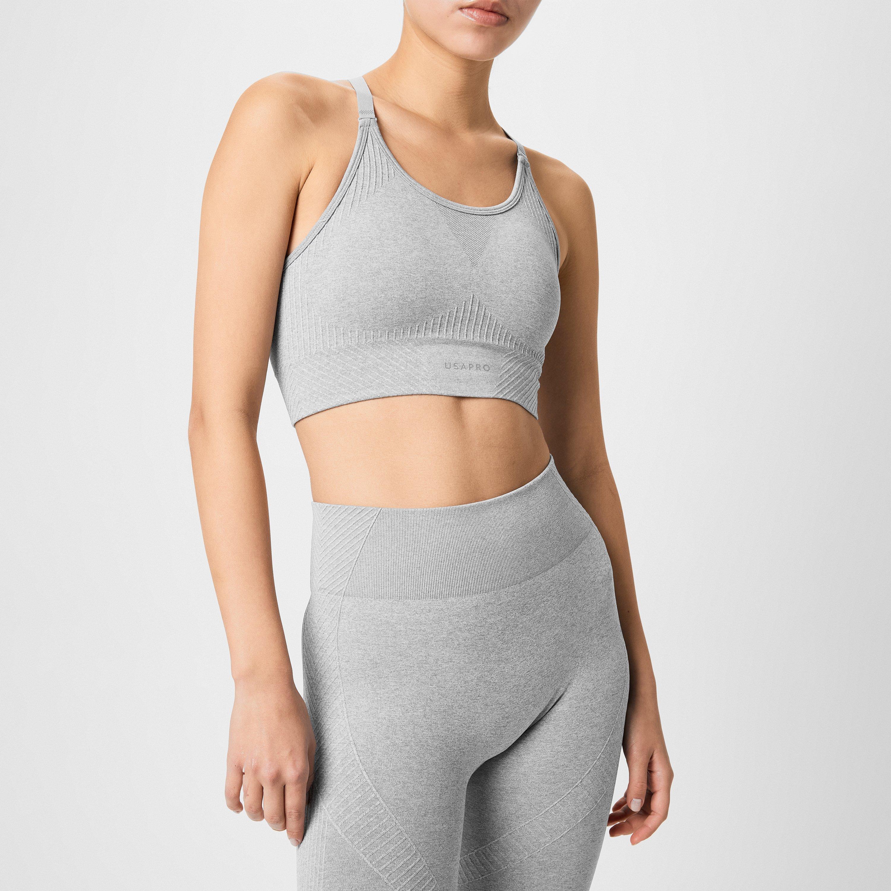 USA Pro UP Seamless Adjustable Sports Bra