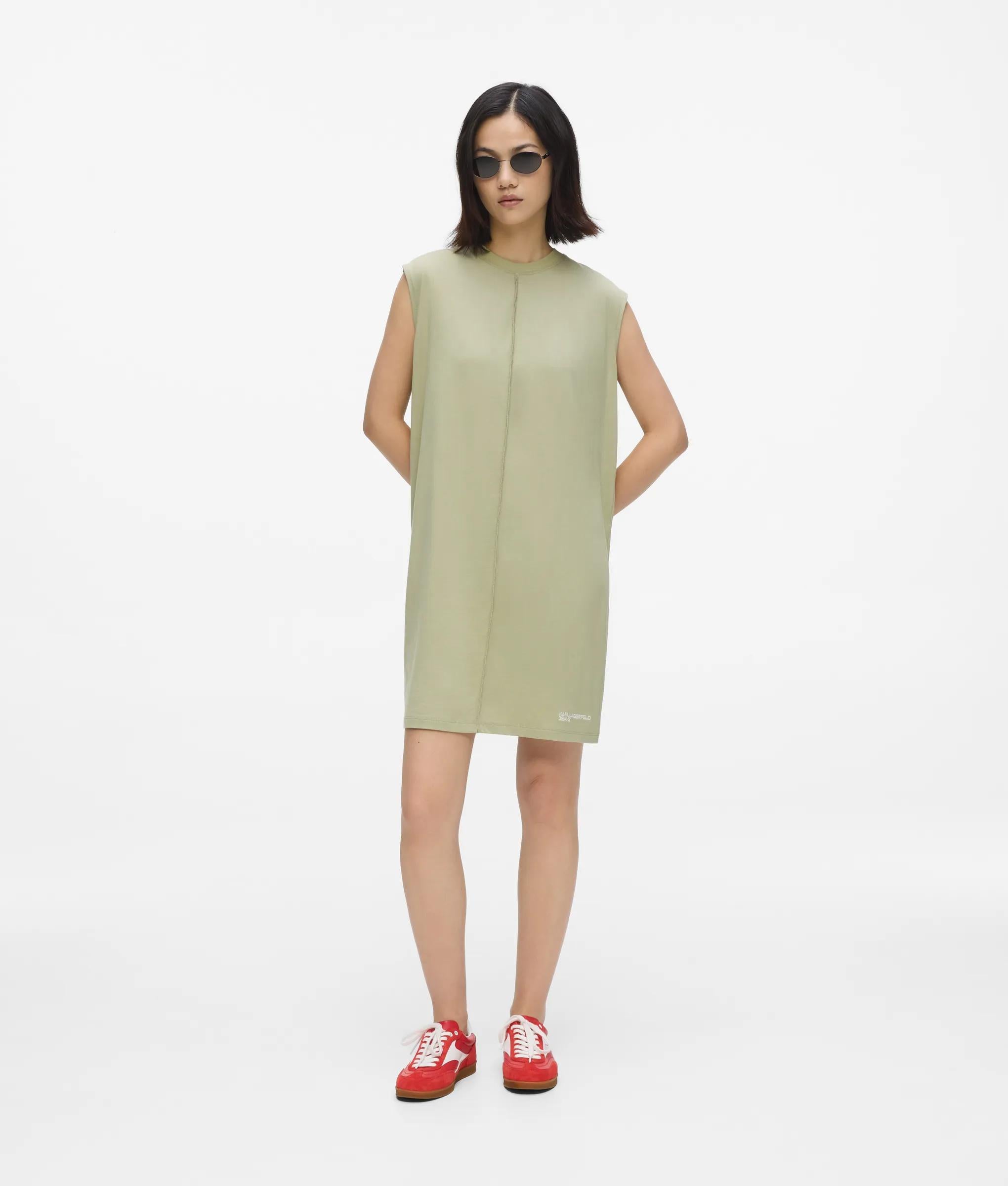 Tanktopjurk met opstaande naad