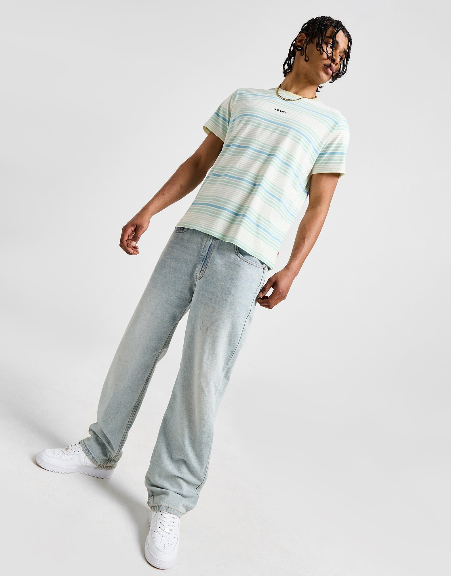 LEVI'S T-shirt Stripe Baby Tab Homme