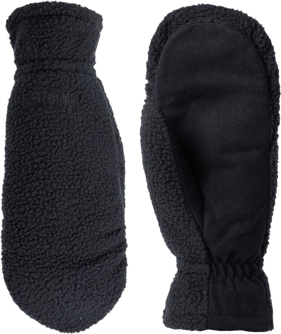 Fusion Pile Mitten Black