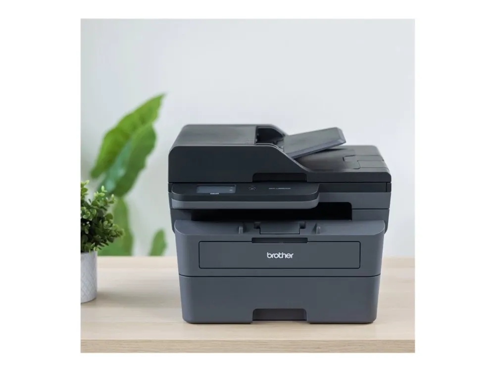 Brother DCP-L2660DW - Multifunktionsprinter - S/H - laser - A4/Legal (medie) - op til 34 spm (kopiering) - op til 34 spm (udskriver) - 250 ark - USB 2.0, Wi-Fi(n), LAN