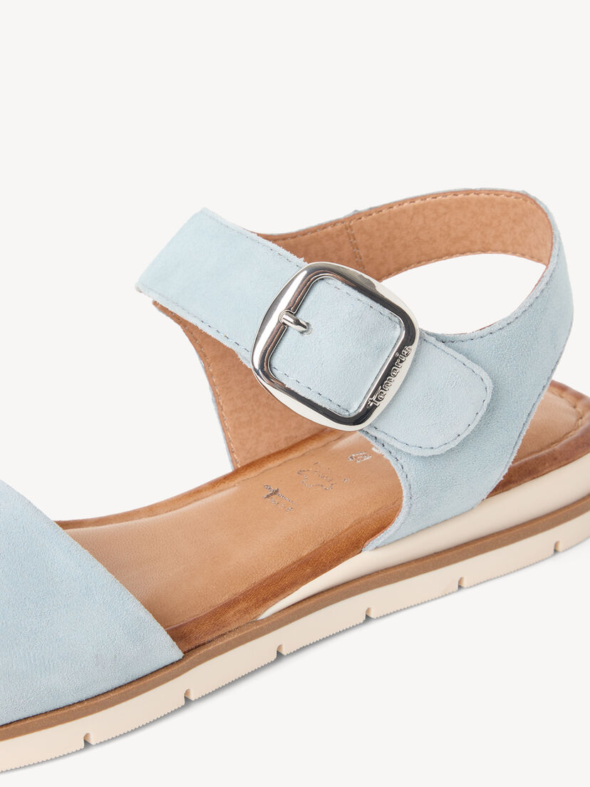 Leren Sandaal - blauw