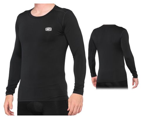 Sous-Maillot Manches Longues 100% Basecamp Base Layer Noir