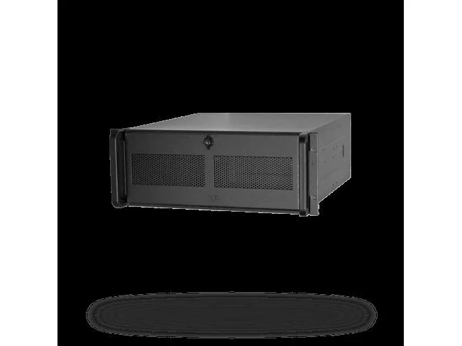 Chieftec UNC-410S-B-U3-OP - Rack-monterbar 4U - ATX - ingen strømforsyning - sort - USB