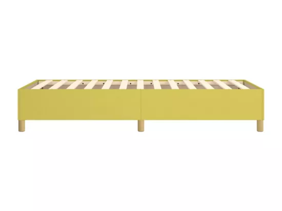 Sommier tapissier Vert 100x200 cm Tissu
