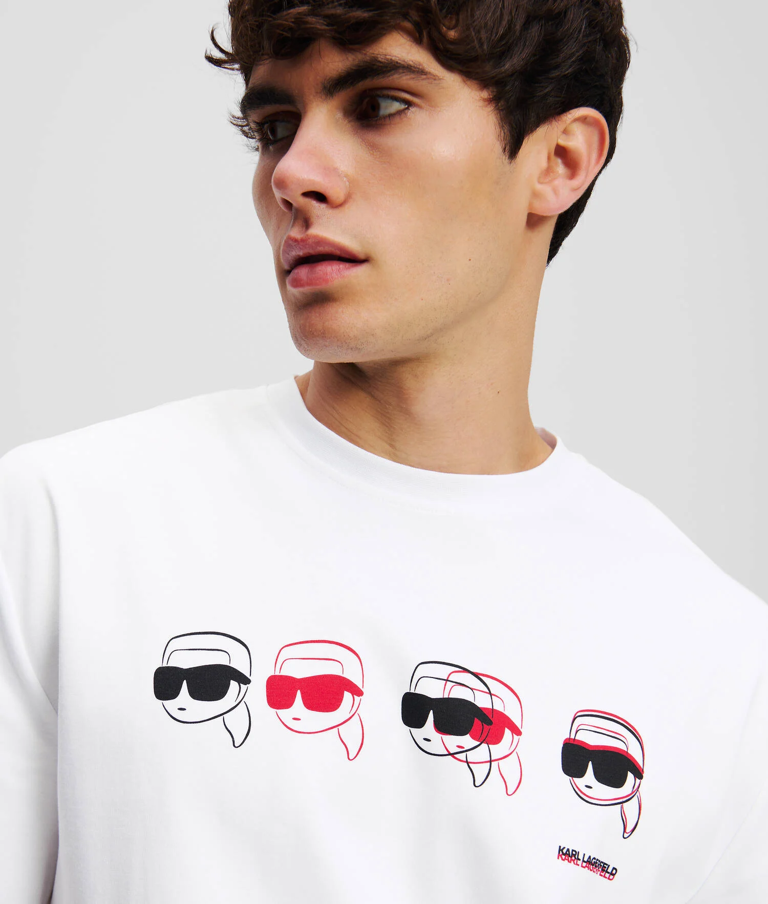 T-SHIRT GRAPHIQUE IKON - Blanc