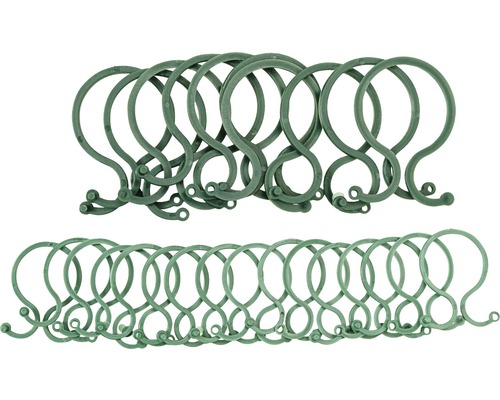 Plantenklemmen FloraSelf kunststof ringband 25 stuks