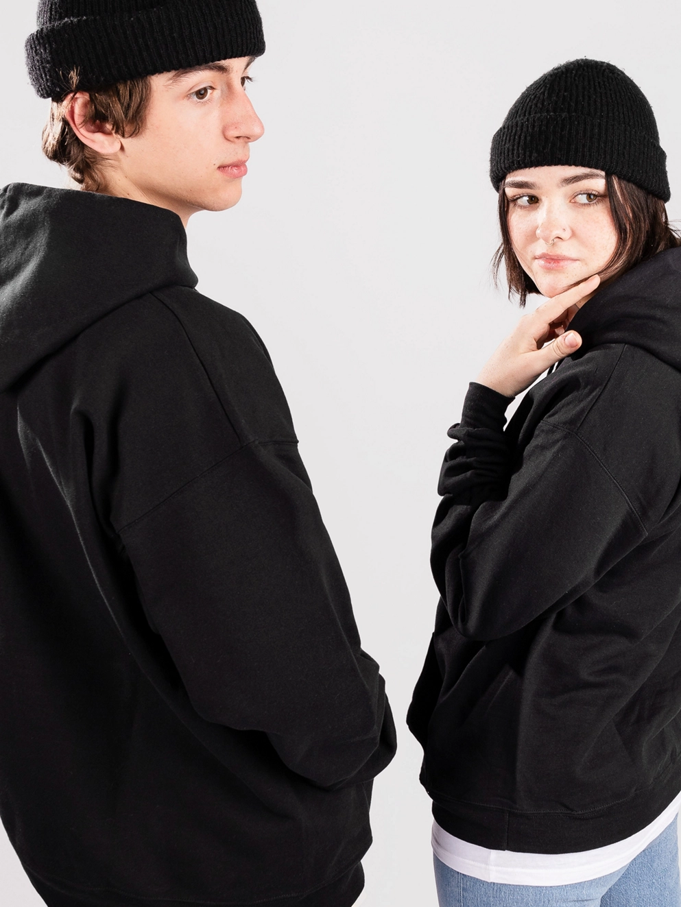 Thrasher Flame Hoodie black