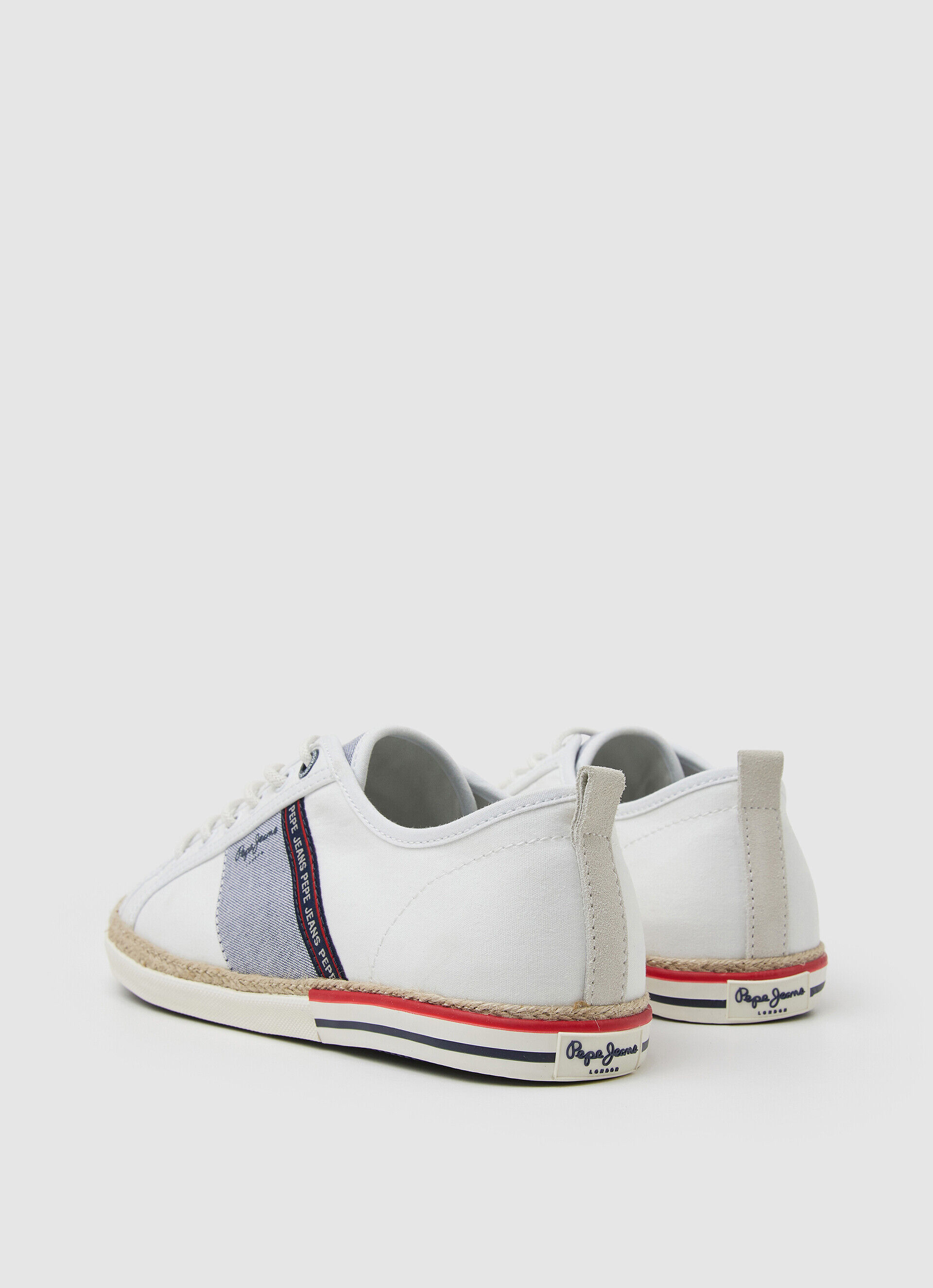 Tênis Blucher de Lona - Branco