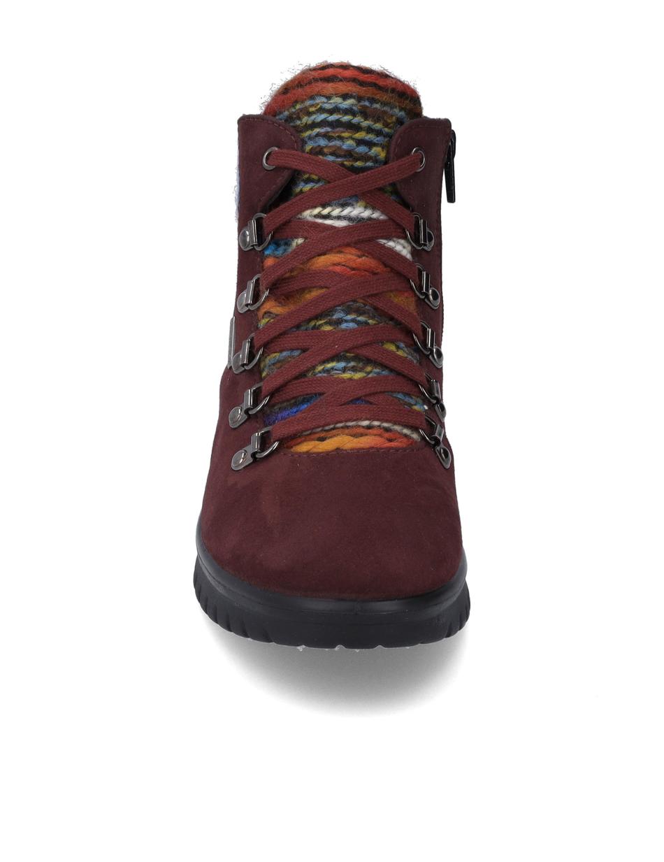 Stiefelette Calais 82, carmin-kombi